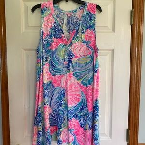 Lilly Pulitzer Dress Size XL pink